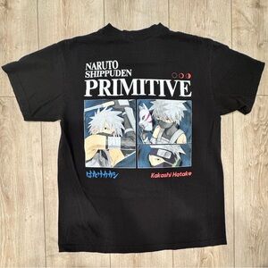 Primitive Naruto Shippuden Medium Black T-Shirt 2007